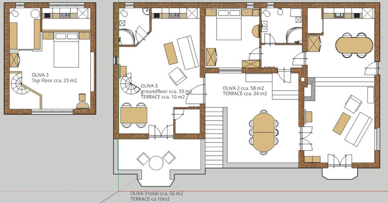 Villa Apartments Oliva Seget Vranjica Εξωτερικό φωτογραφία